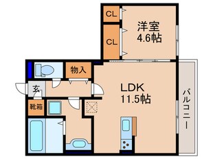 パミドール和の物件間取画像